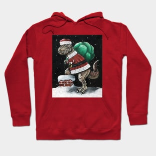 Santasaurus Hoodie